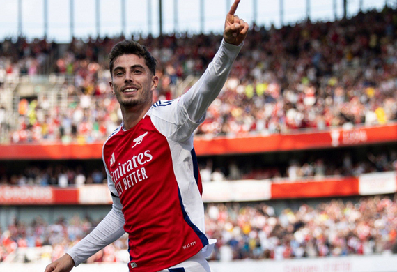 Vì sao Kai Havertz không góp mặt trong trận Arsenal thắng Bournemouth?